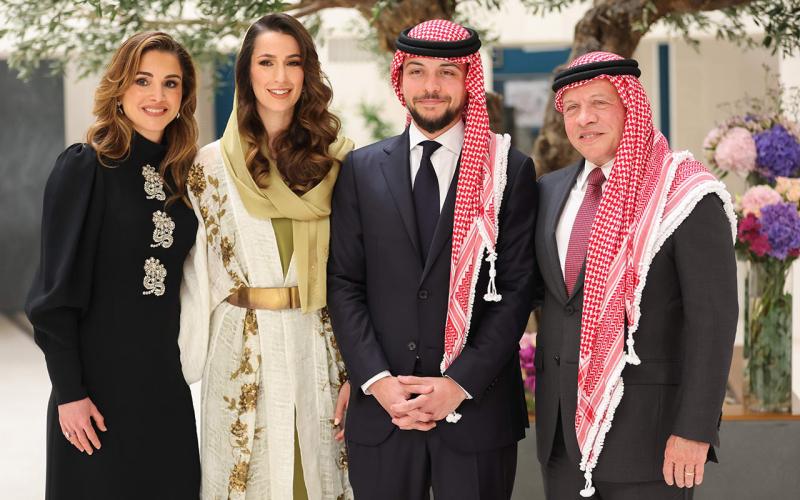 العاهل الأردني وولي عهده