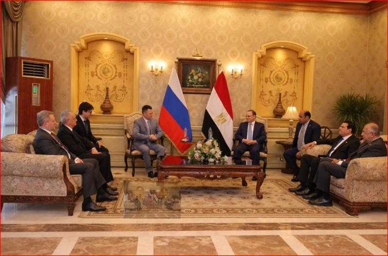 النائب العام يستقبل نظيره لـ روسيا الاتحادية