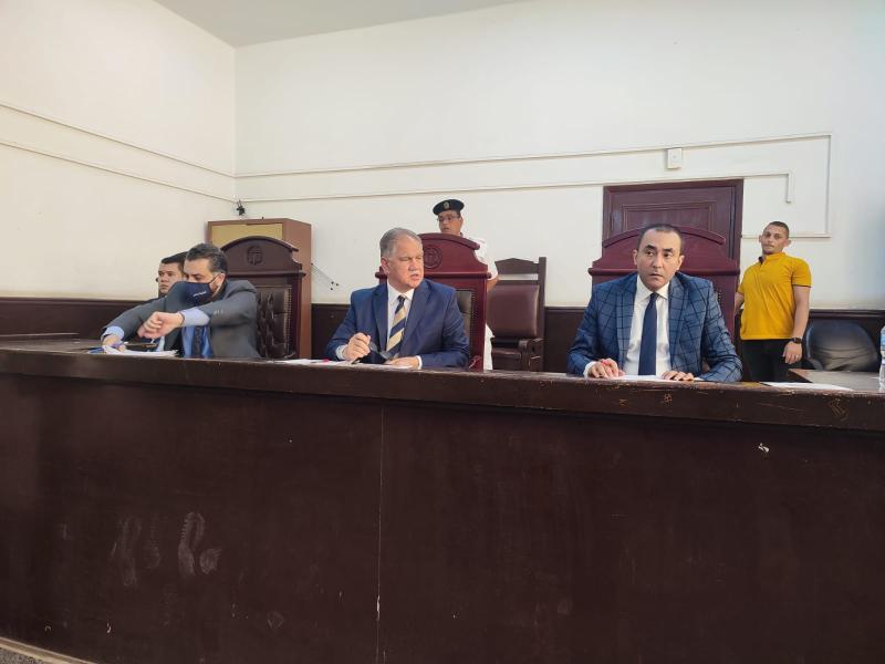 جانب من المحاكمة