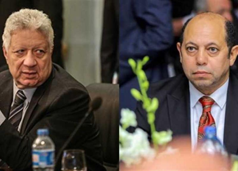 مرتضى منصور وأحمد سليمان 