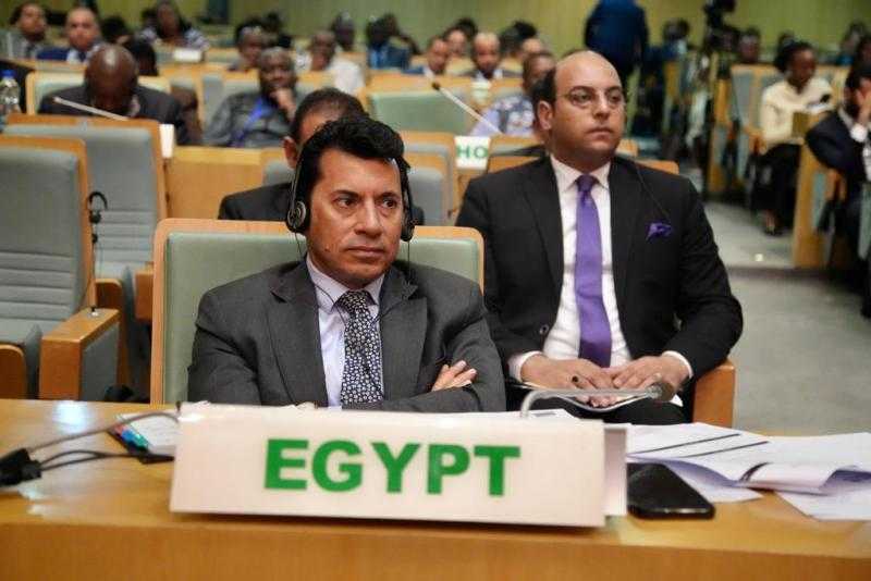 وزير الرياضة يُشارك في افتتاح الاجتماع الوزاري للشباب والثقافة والرياضة