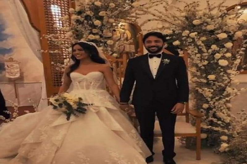 يوسف ماجد الكدواني وعروسته