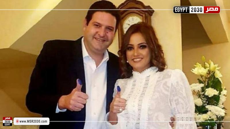 بشرى وزوجها