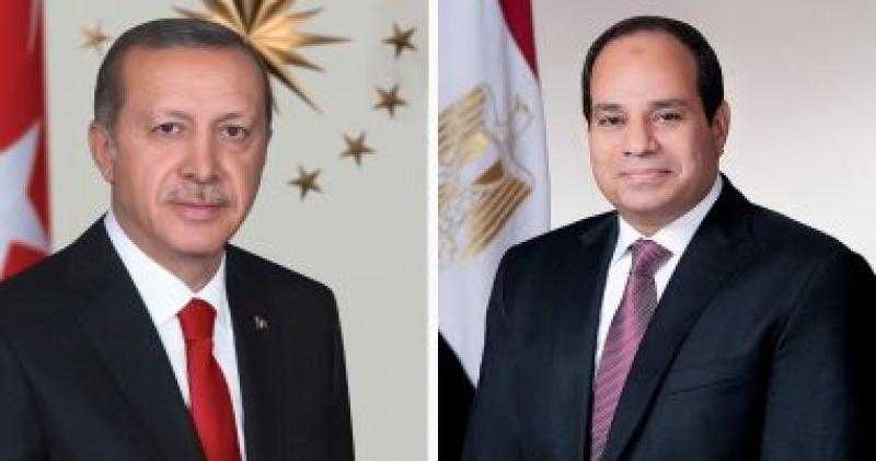 الرئيس السيسي وأردوغان يقرران البدء الفوري في ترفيع العلاقات الدبلوماسية وتبادل السفراء