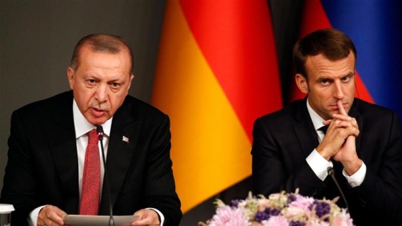 أردوغان وماكرون 