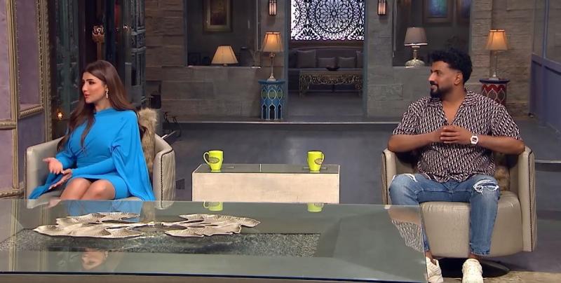 تعرف على أبرز التصريحات لـ مي عمر ومحمد سامي في صاحبة السعادة