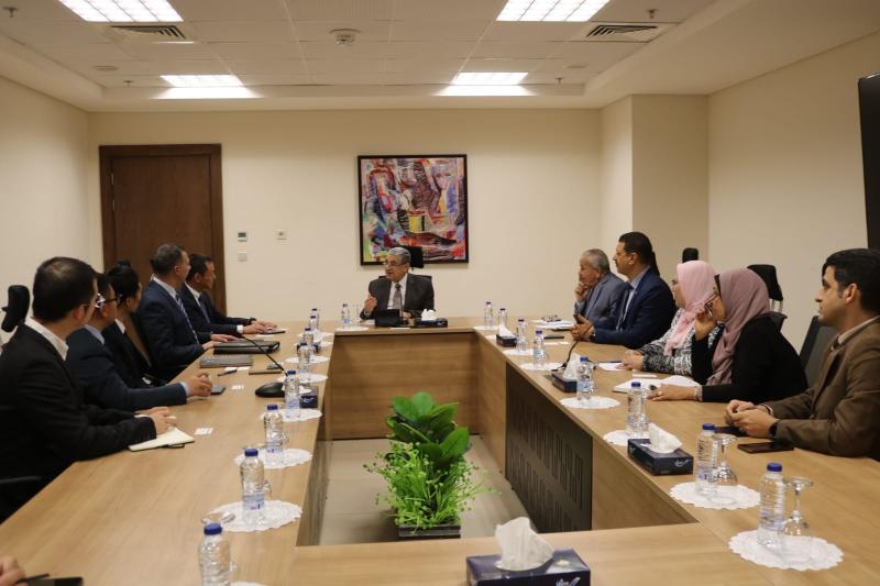 تفاصيل لقاء وزير الكهرباء مع وفد شركة CTGI الصينية لتعزيز التعاون المشترك