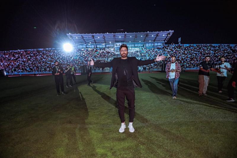 شاهد.. تامر حسني في حفل زفاف الأمير الحسين بن عبد الله الثاني