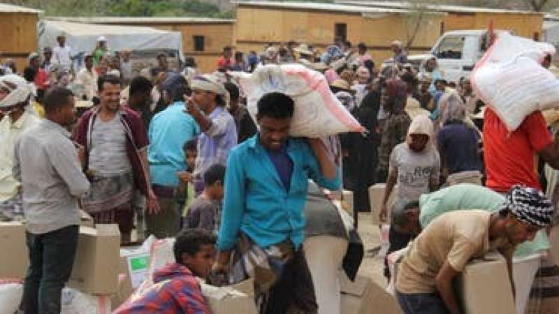 المساعدات الإنسانية في اليمن