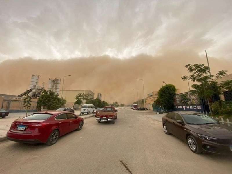 العاصفة في مصر