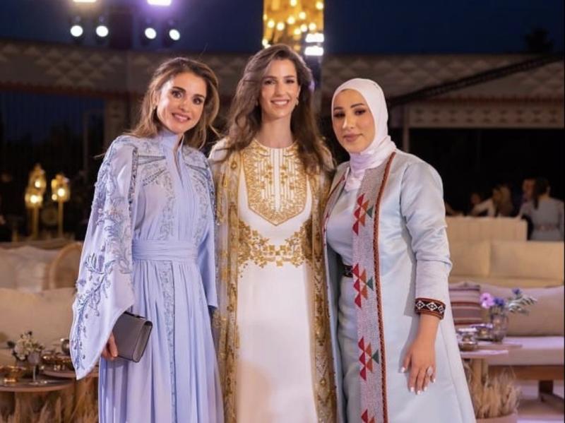 نداء شرارة مع الملكة رانيا 