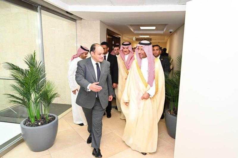 وزير التجارة يستقبل نظيره السعودي بالعاصمة الإدارية لتعزيز التعاون المشترك