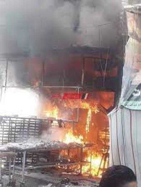 السيطرة على حريق بمخبز بالفيوم دون إصابات