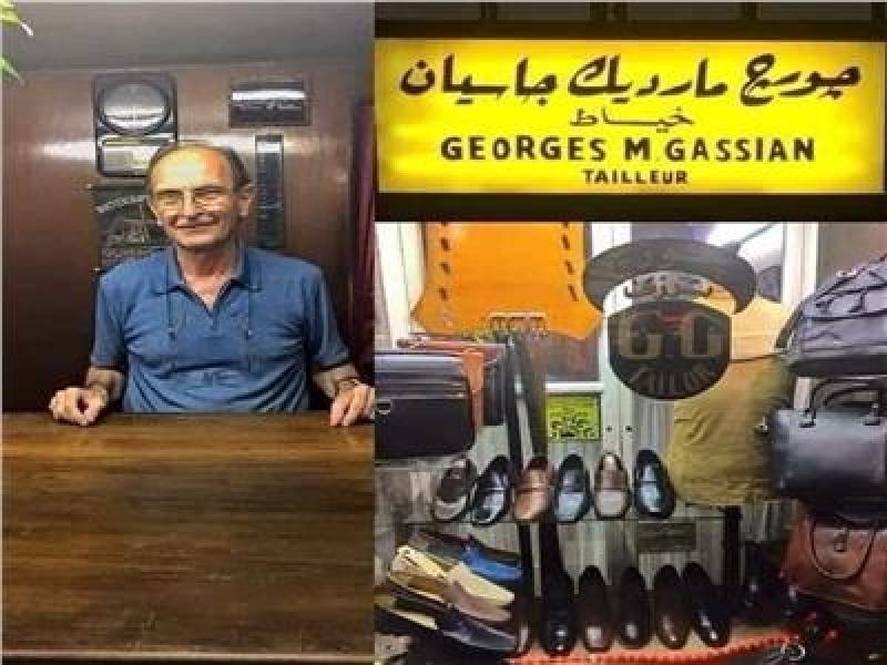 ”الخواجة جورج”.. حكاية أرميني صاحب أقدم ورشة أحذية جلدية بالإسكندرية