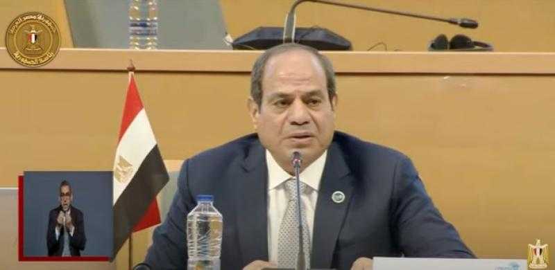 شاهد.. السيسي: «عاصرت كثيرًا من الصراعات داخل مصر وإفريقيا»