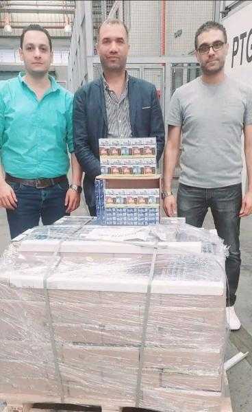 جمارك مطار القاهرة تضبط محاولة تهريب كمية من السجائر أجنبية الصنع