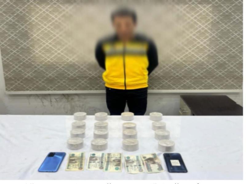 ضبط تاجر مخدرات في الإسماعيلية