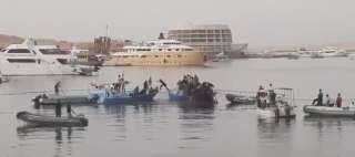 «مصر 2030» ترصد لحظة اصطياد سمكة القرش بعد حادث الغردقة - فيديو