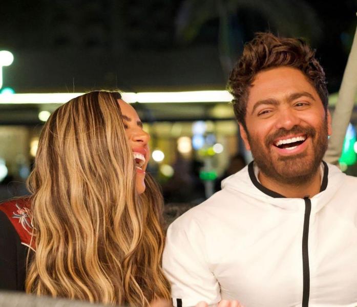 شاهد.. تامر حسني ينشر كواليس فيلمه الجديد «تاج»