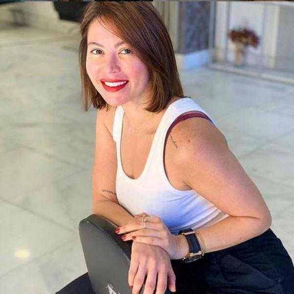 من داخل الجيم.. لقاء الخميسي بإطلالة رياضية