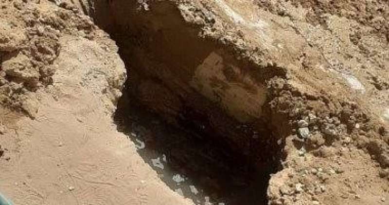 أعمال الصرف في قرى عرب جهينة