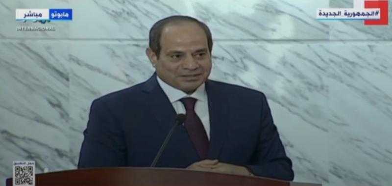 السيسي: الإرهاب محصلة جهل وتخلف وفقر والتنمية أحد محاور مواجهته