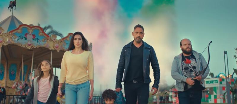 شاهد.. أمير كرارة وياسمين صبري في كواليس فيلم «البعبع»