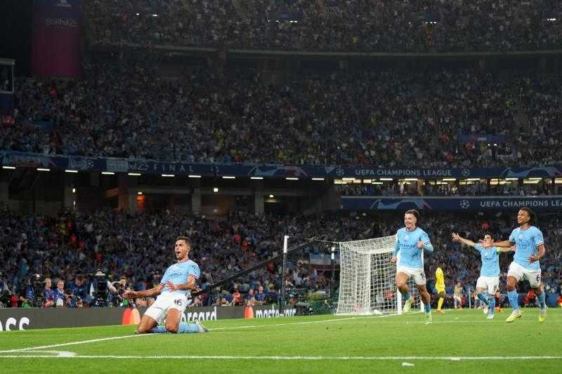 مانشستر سيتي بطلا لدوري أبطال أوروبا للمرة الأولي في التاريخ