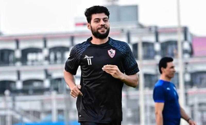 بعد انضمامه لمنتخب مصر.. مصطفى شلبي يظهر في تدريبات الزمالك