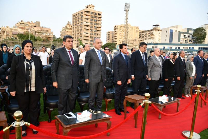 وزير الرياضة يطلق المرحلة الرابعة من مبادرة ”دراجتك.. صحتك” 