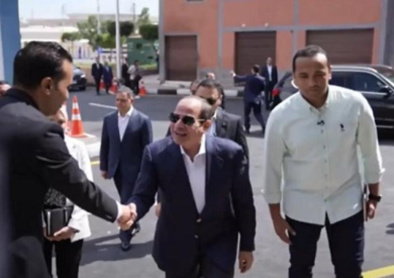 السيسي في البحيرة