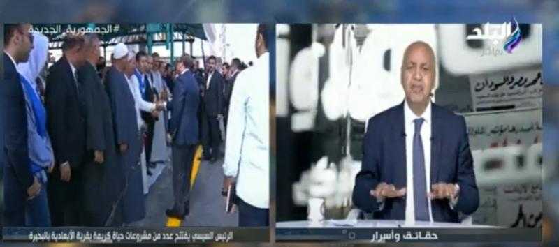 مصطفى بكري يناشد المصريين: «لا تستمعوا إلى أصوات النشاز »