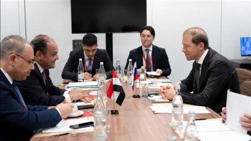 تفاصيل مباحثات وزير التجارة التعاون مع كبرى الشركات الروسية في مجالات الشحن