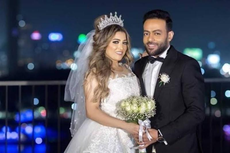 تامر عاشور وسمر 