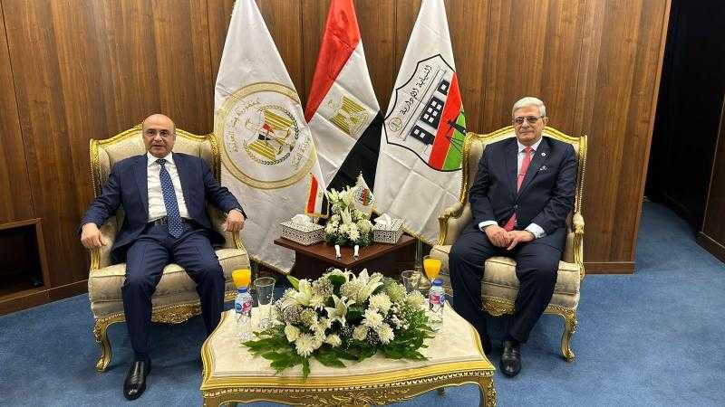 رئيس هيئة النيابة الإدارية يفتتح إدارة التحول الرقمي بالقاهرة.. صور