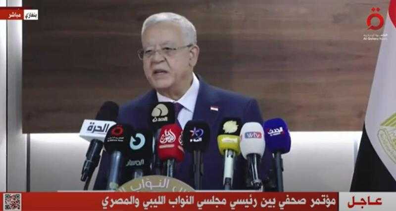 حنفي جبالي يكشف أبرز بنود اتفاقية التعاون المشترك مع البرلمان الليبي.. فيديو