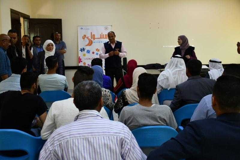 وزير الرياضة يفتتح معرض منتجات الشباب ومعرض ”علمني حرفة” بشمال سيناء