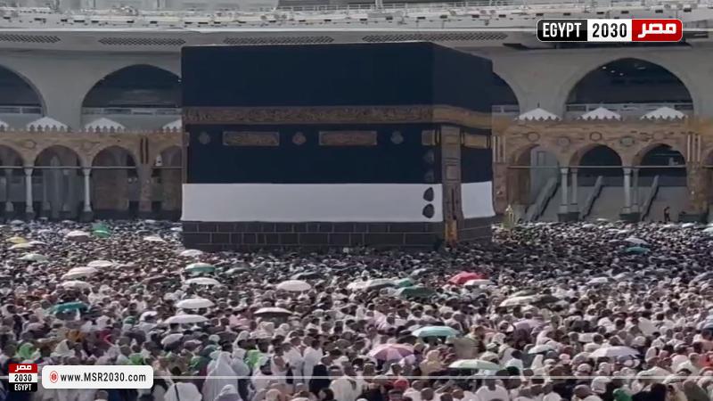 طواف الحجاج في الحرم المكي