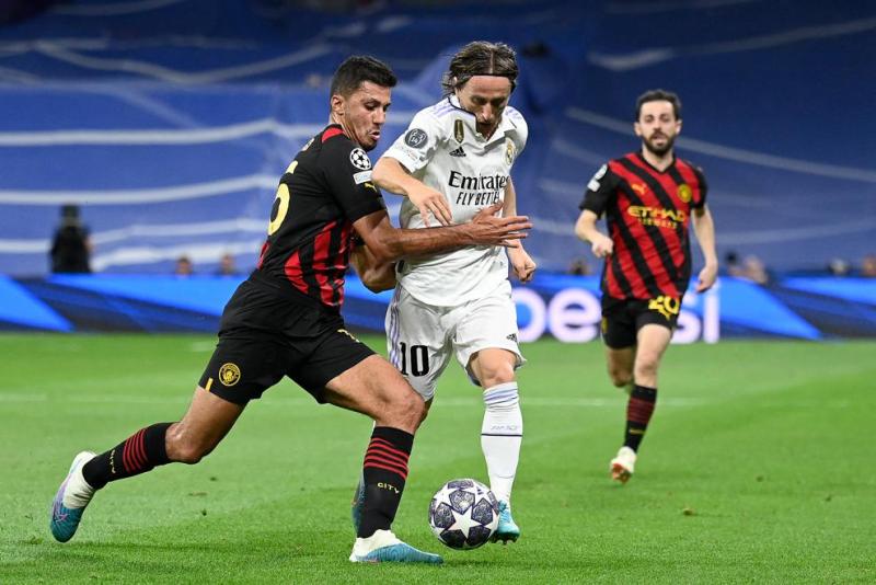 مانشستر سيتي وريال مدريد