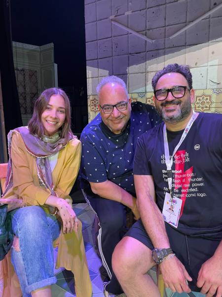 تفاصيل شخصية فاطمة البنوي مع أكرم حسني في «العميل صفر»