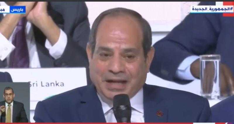السيسي: الخطر الذي يواجهه العالم واضح لنا.. لكن الإرادة متوفرة