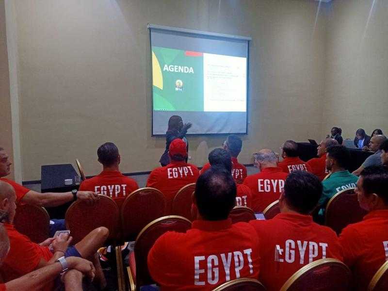 اللجنة المنظمة تعقد اجتماعًا تنسيقيًا مع بعثة المنتخب الأولمبي استعدادًا لكأس الأمم الأفريقية