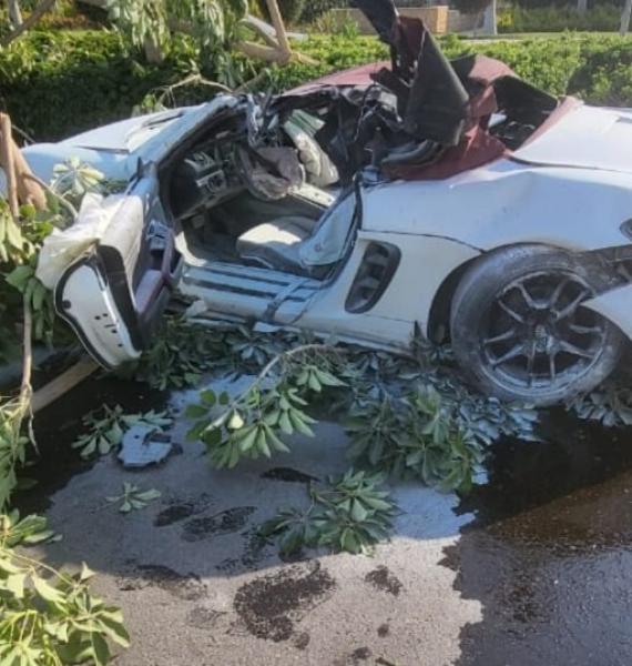 إصابة الفنانة ياسمين أيمن ومصرع شاب إثر انقلاب ملاكى بالتجمع الأول