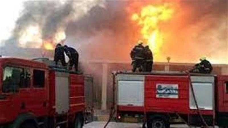 إخماد حريق داخل مطعم شهير بميدان الحصري في أكتوبر