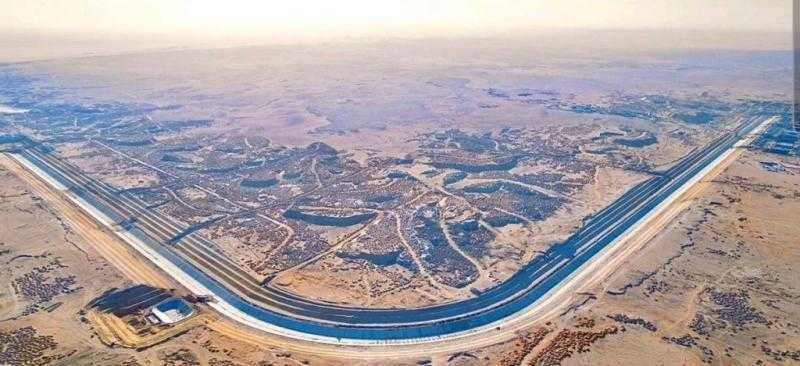 إنجاز تاريخي للجمهورية الجديدة.. تفاصيل إطلاق مصر لأكبر نهر صناعي بالعالم