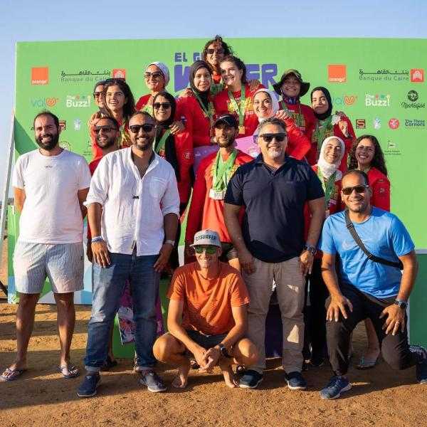 14 دولة تنافسوا في مهرجان الألعاب المائية بالغردقة