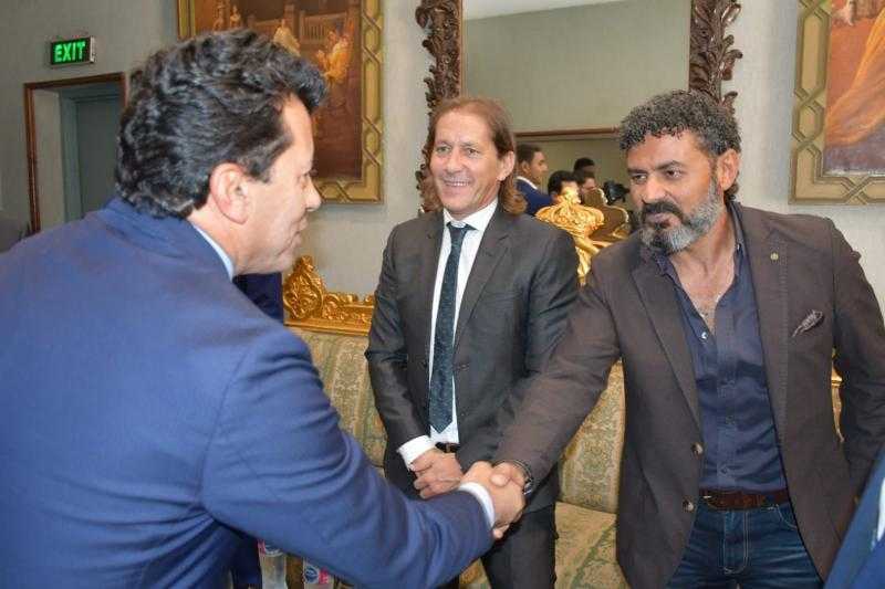 وزير الرياضة يشهد إطلاق مشروع المدرسة الأولمبية الدولية