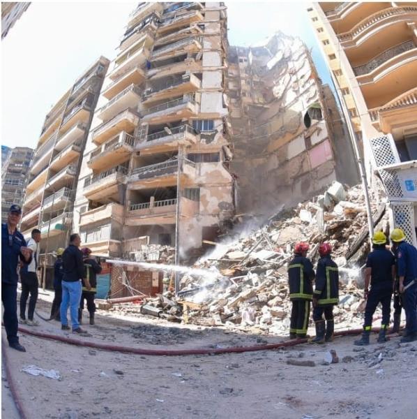 عقر ميامي المنهار بالإسكندرية