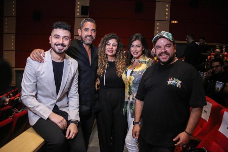 نجوم فيلم البعبع يحتفلون بالعرض الخاص