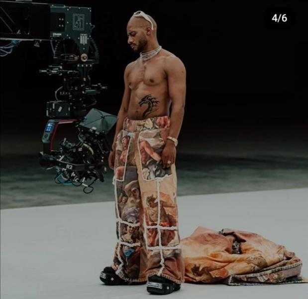 محمد رمضان بإطلالة غريبة عبر إنستجرام